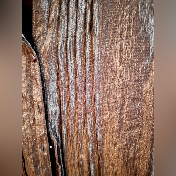 Coldwater Creek Black Women’s Button Blouse SZ 8 Professional Office Easy Care - Picture 6 of 15